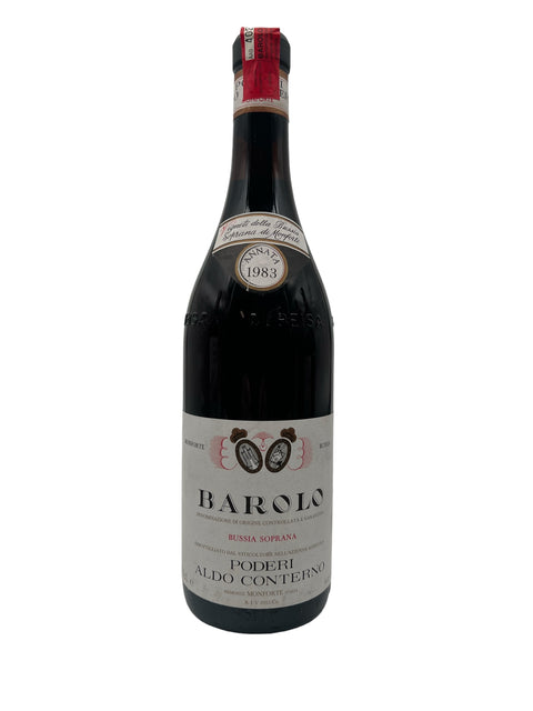Barolo 1983 Aldo Conterno Bussia Soprán