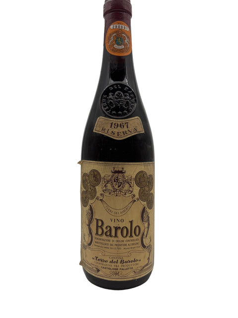 Barolo 1967 Riserva Terre del Barolo