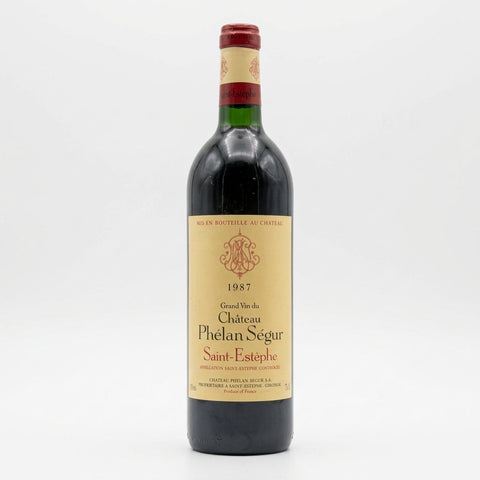 Saint Estèphe Château Phélan Ségur 1987 – láhev