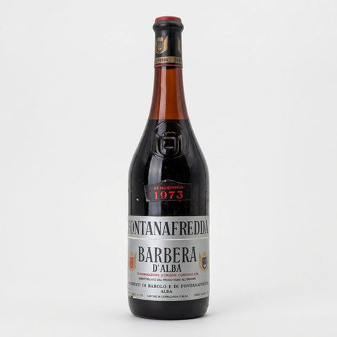 Barbera Alba Fontanafredda 1973 – láhev