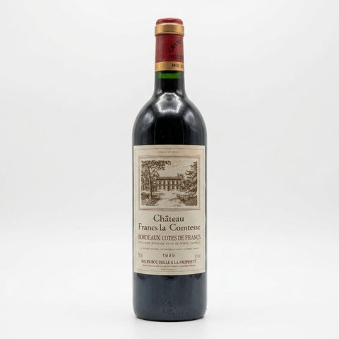 Bordeaux Côtes de Francs Château Francs la Comtesse 1989