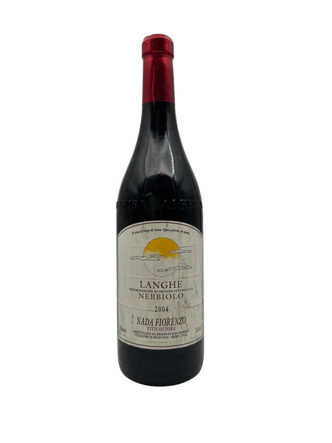 Flaske af Langhe Nada Fiorenzo 2004 rødvin