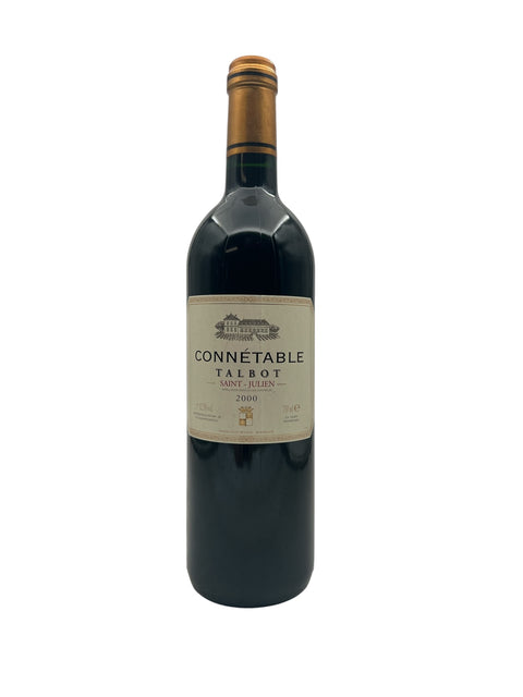 Flaske af Connétable Talbot rødvin 2000