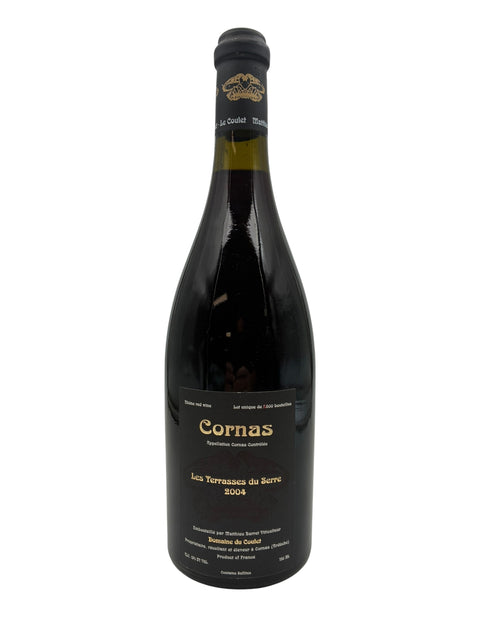 Flaske af Cornas Domain du Coulet 2004 rødvin