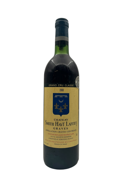 Flaske Smith Haut Lafitte rødvin fra 1980
