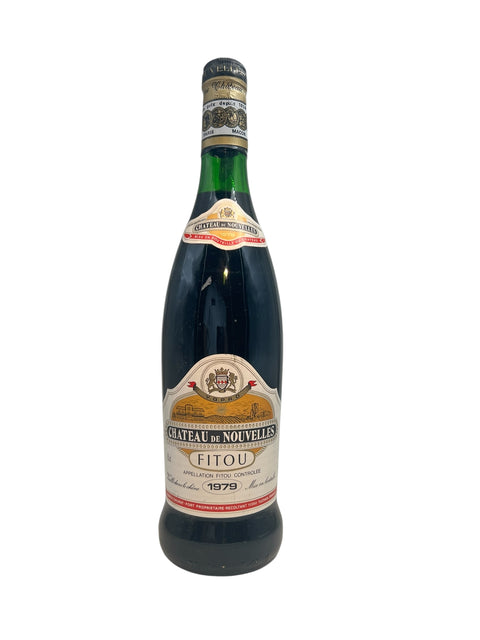 Flaske af Fitou Château de Nouvelles årgang 1979