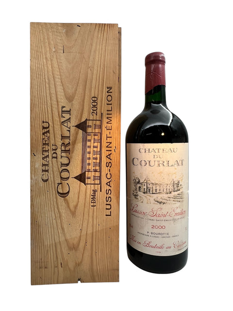 Château du Courlat 2000 rødvin med trækasse