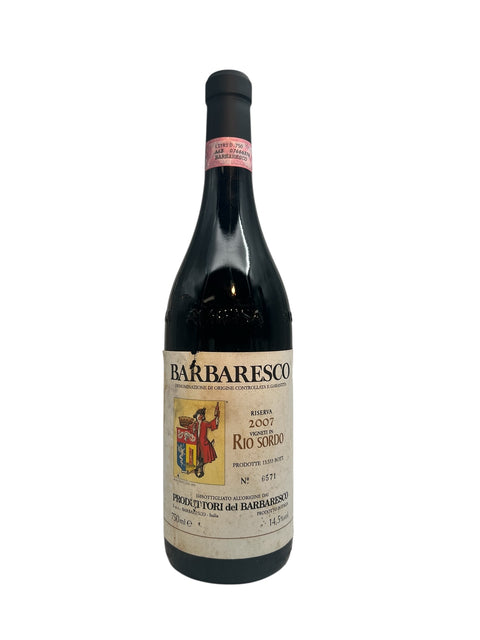 Barbaresco rødvin fra Produttori del Barbaresco årgang 2007