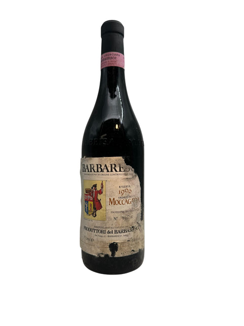 Barbaresco rødvin flaske fra 1990 Produttori del Barbaresco