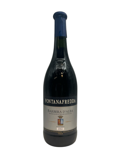 Barbera d'Alba Fontanafredda 2002 flaske