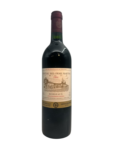 Flaske af Chateau Bel Orme 1994 rødvin fra Bordeaux