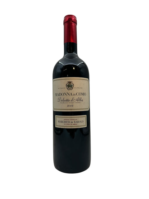 Flaske af Madonna di Como Marchesi di Barolo årgang 2003