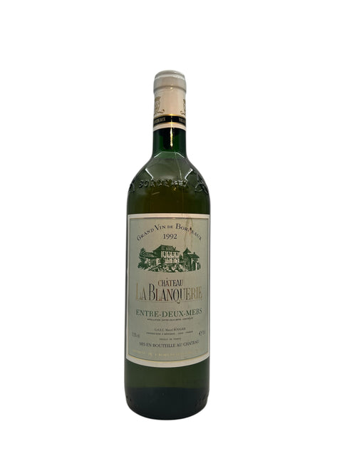 Flaske af Château La Blanquerie 1992 Entre-Deux-Mers hvidvin