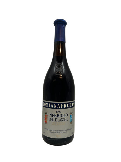 Nebbiolo delle Langhe Fontanafredda 1993 flaske