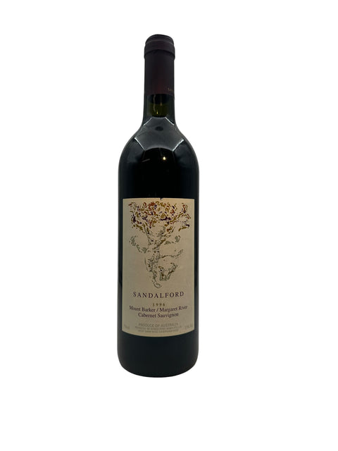Flaske af Sandalford Mount Barker Cabernet Sauvignon 1996