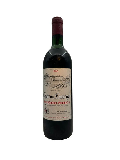 Flaske af Château Lassègue 1985 Saint-Émilion Grand Cru