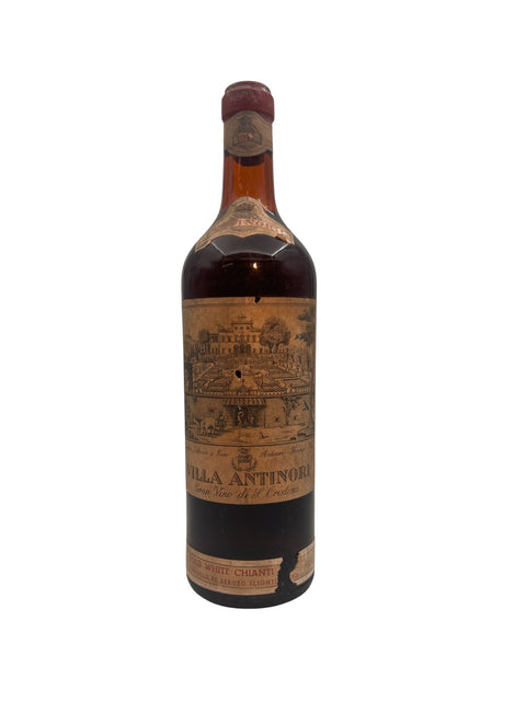 Flaske Villa Antinori rødvin årgang 1964