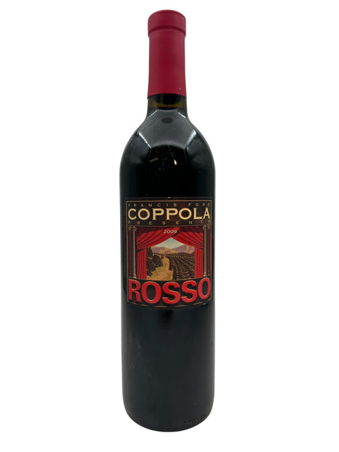 Flaske af Rosso Coppola 2009 rødvin