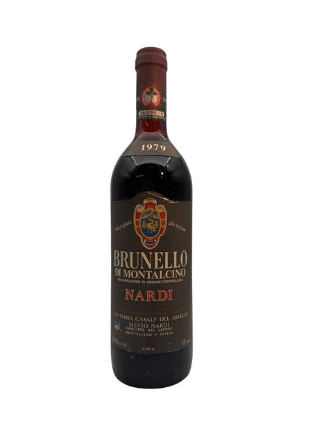 Brunello di Montalcino Nardi 1979 flaske